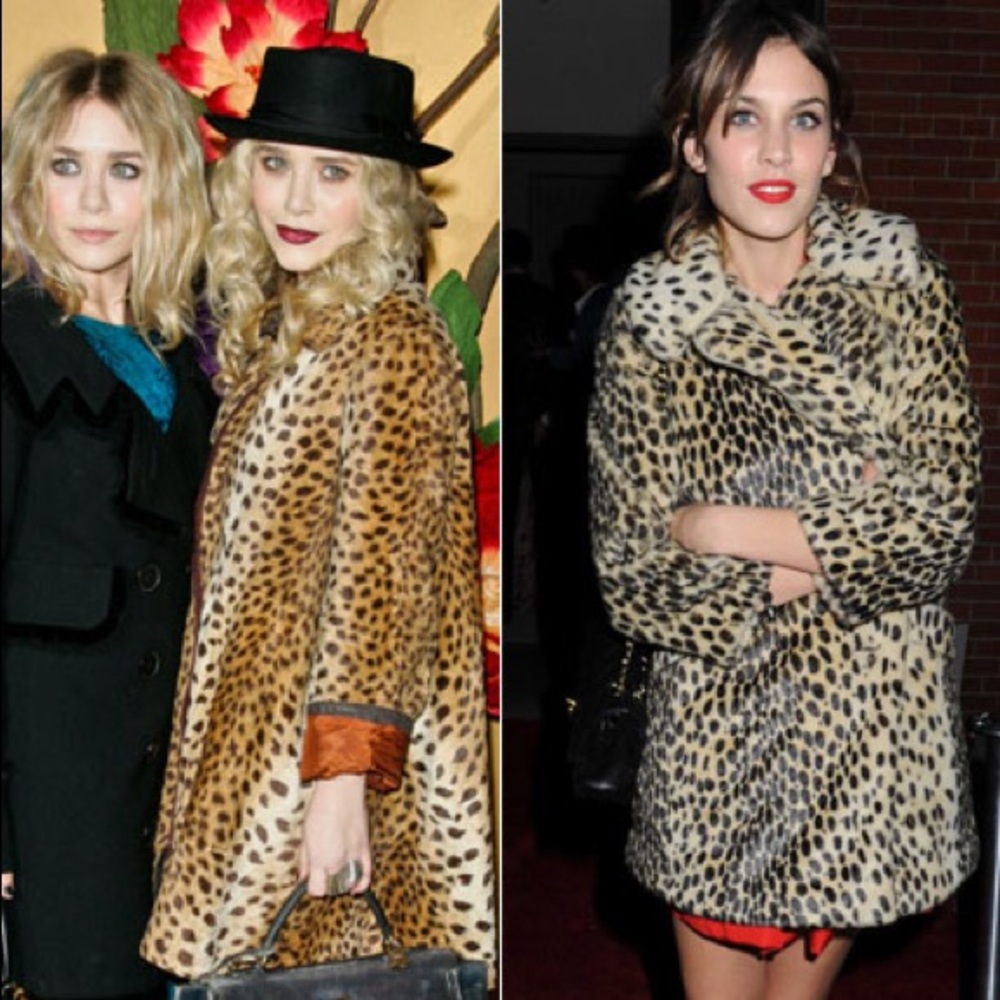 Topshop Leopard Animal Print Coat 🧥